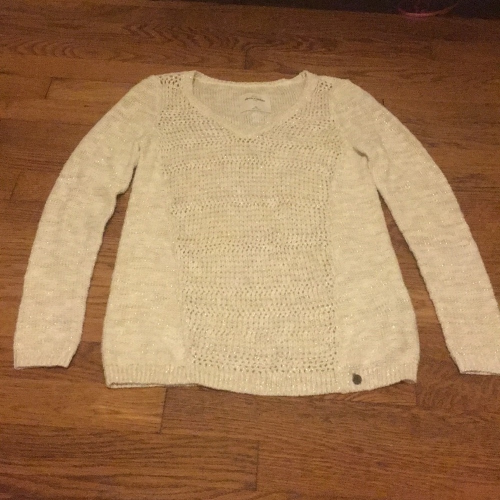brand new white sweater